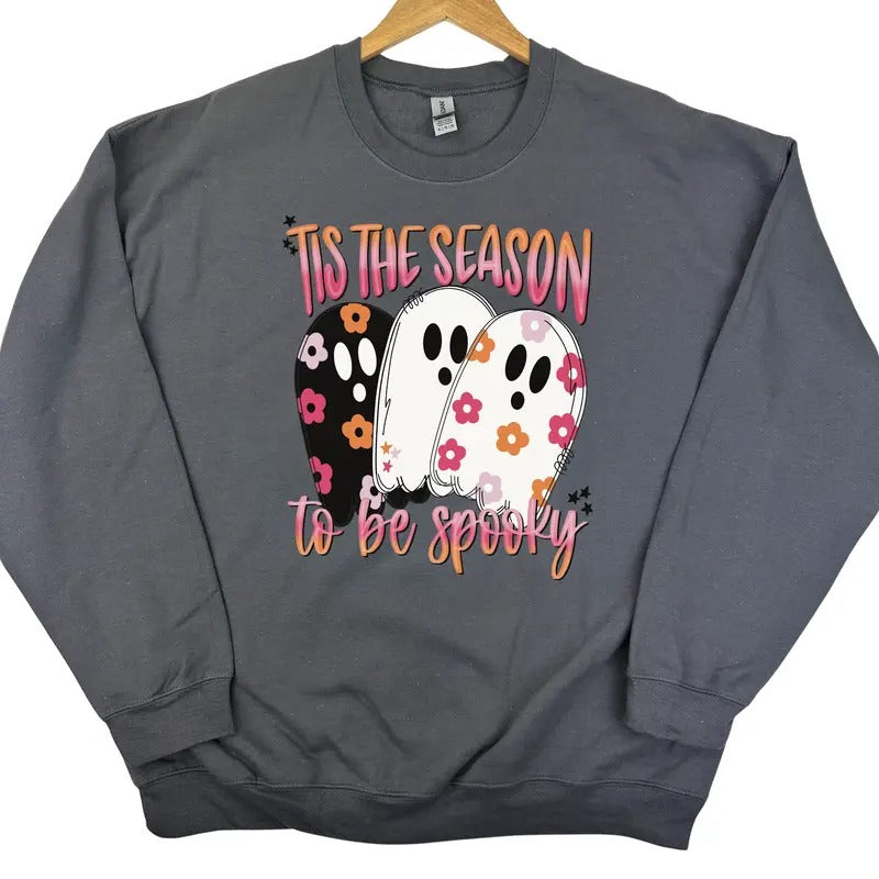 Floral Spooky Season Sweatshirt 'NLB'