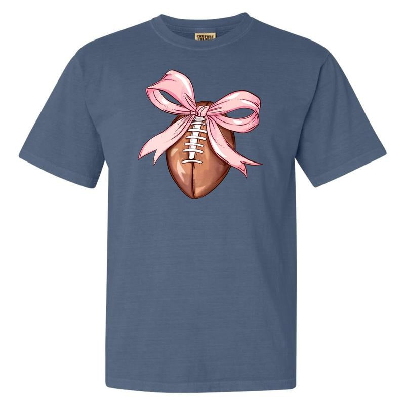 Football Coquette Comfort Colors T-Shirt 'NLB'