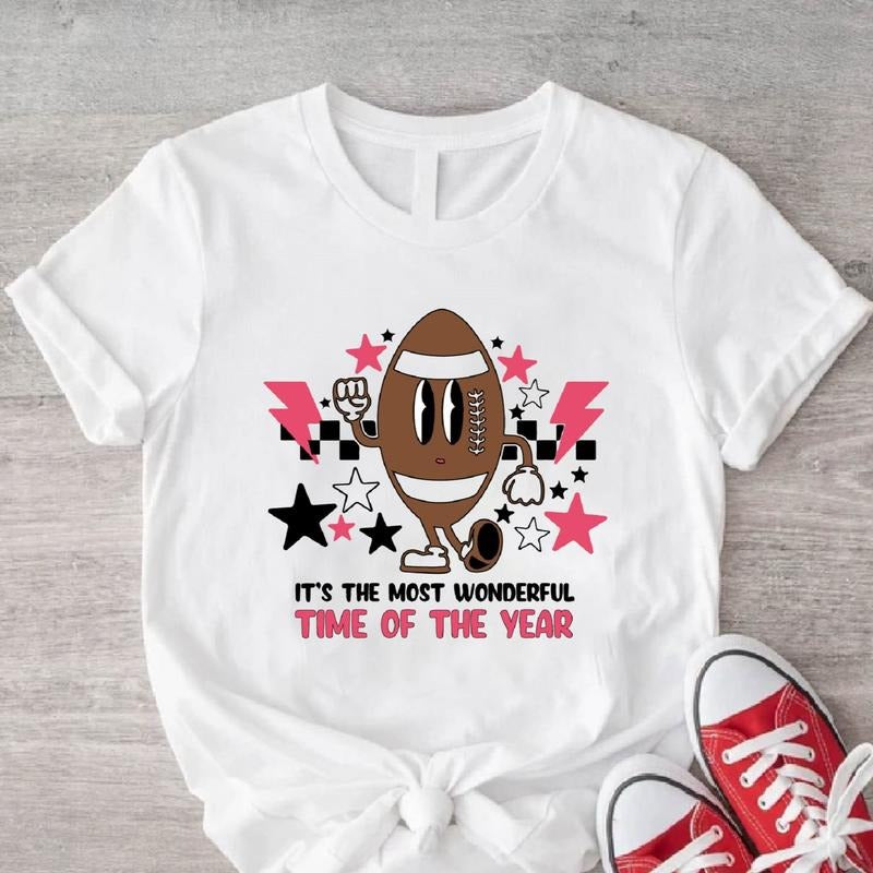 Football Shirt, It's The Most Wonderful Time Of The Year T-Shirt, Sport Lover Gift Tee, Game Matching Day Shirt, Football Lover Gift Tee.