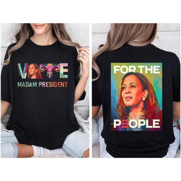 For The People 2024 Election President T-Shirt, Kamala T-Shirt, Women's Right T-Shirt, Vote Like Ruth Shirt Top Womenswear