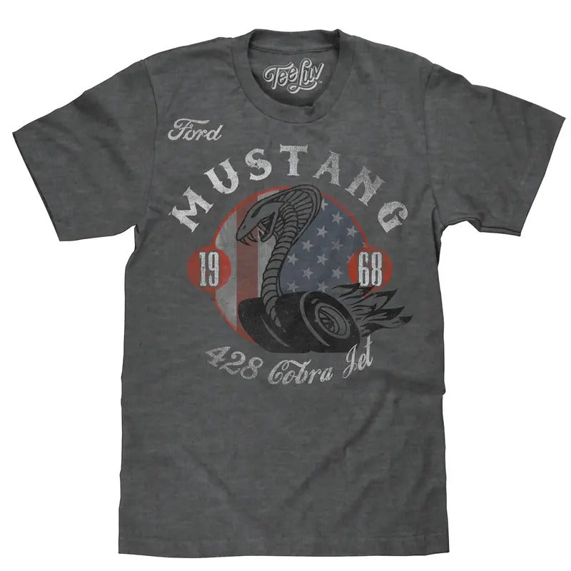 Ford Mustang Cobra T-Shirt - Gray