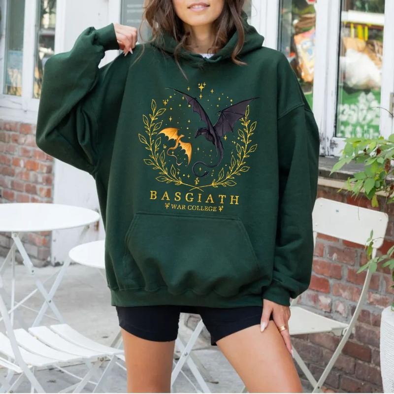 Fourth Wing Basgiath War College Bookish Womens Mens T Shirt, Fourth Wing Shirt Hoodie, Rebecca Yoros, Dragon Rider Shirt, Unisex Sweater Pullover Tee