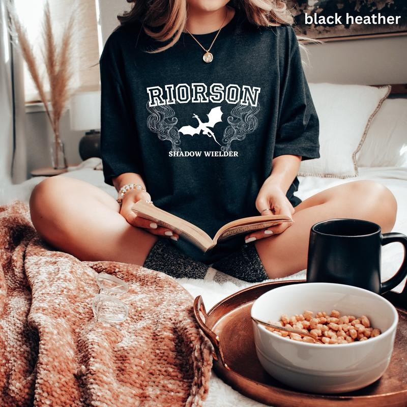 Fourth Wing Inspired Shirt | Xaden Riorson | Shadow Wielder | Rider Quadrant | Bookish Shirts | Bookish Gifts