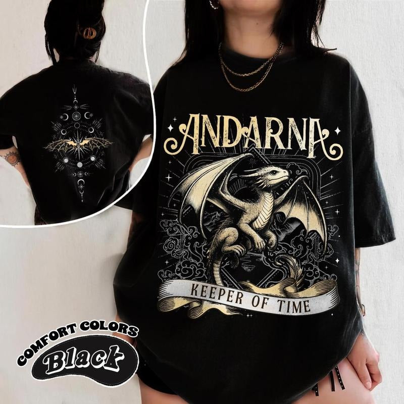 Fourth Wing Series T-Shirt | Onyx Storm | Dragon Rider | Bookish Tee Gift For Book Lover | Violet Sorrengail | Fantasy book, Fullstyle{n002}2