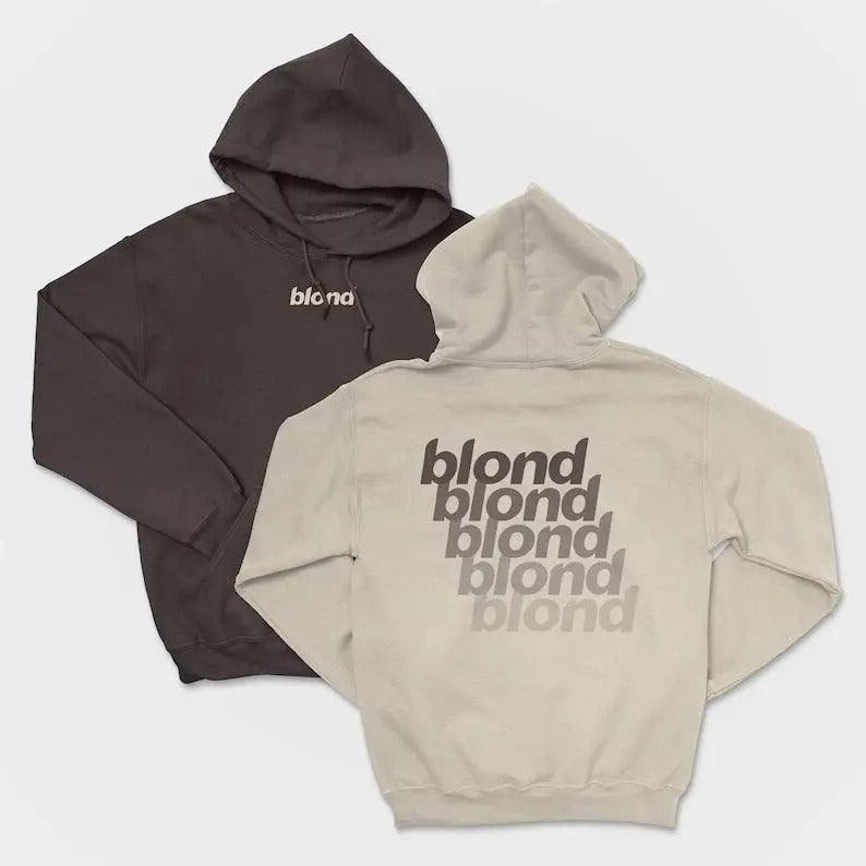 Frank Blonde Hoodie, Blonde Hoodie, Gift For Fans, Custom Back Aesthetic Unisex Hoodie