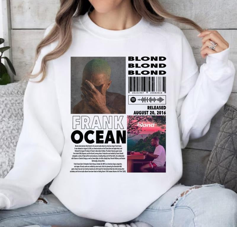Frank Ocean Blond Sweatshirt, Frank Ocean Shirt