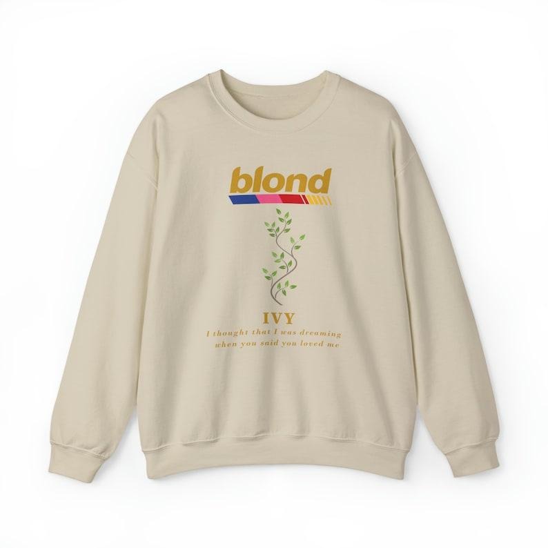 Frank blond IVY Sweatshirt, Blond Cotton Sweaters