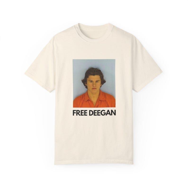 Free Haiden Deegan T-Shirt - Dangerboy Unisex Garment-Dyed Tee , Casual Wear, Gift for Friends