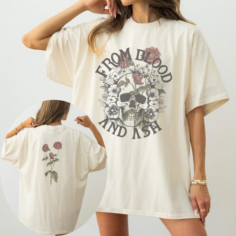 From Blood and Ash Shirt, We Will Rise Merch, Jennifer Armentrout, Poppy and Hawke, The Red Pearl, FBAA T-Shirt, Dark Romance