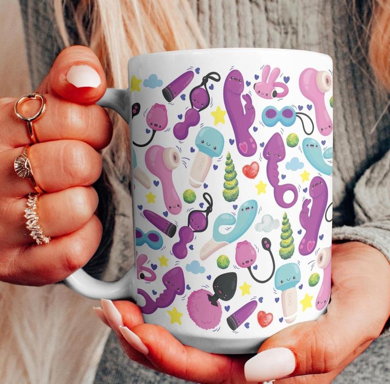 Funny Adult Humor Mug, Gag Gift For Her Or Bachelorette, Bold & Witty Coffee Mug, Graphic Tees