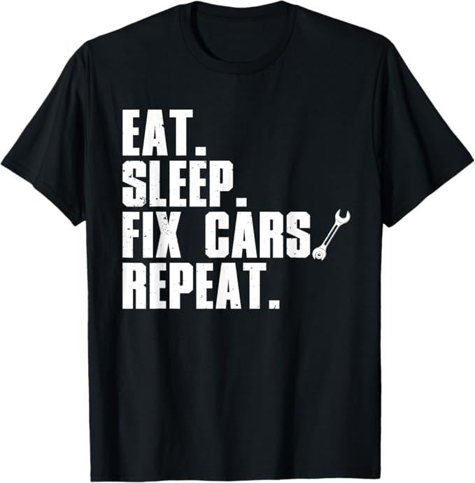 Funny Auto Mechanic Shirt, Funny Mechanic For Men Dad Auto Garage Automobile Car Lover T-Shirt - Menswear Casual Cotton