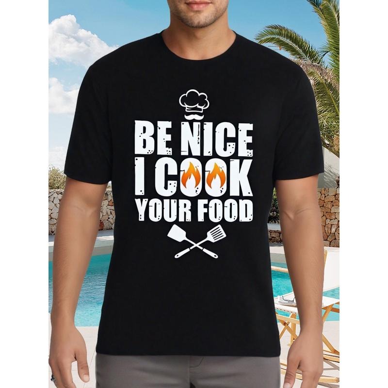 Funny Chef Art For Men Women Restaurant Cooking Food Lover T-Shirt - Made in USA