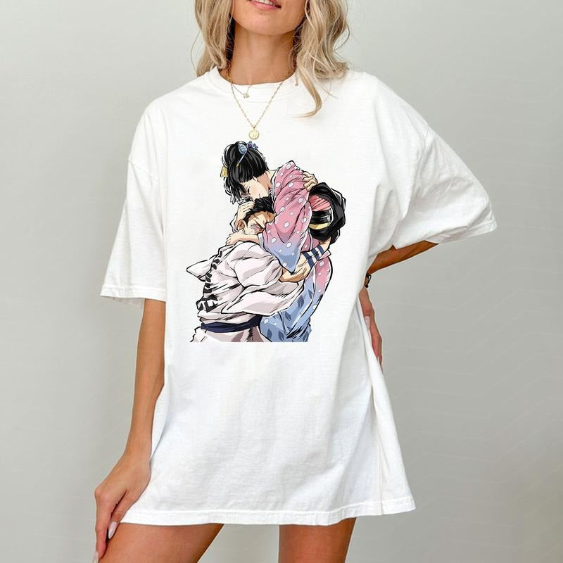 Funny DM Hakuji And Koyuki Tshirt Crewneck Hoodie, Gift For Otaku, Anime Lover Shirt