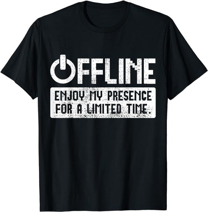 Funny Gamer Shirts, Special Gifts For Gamers, Gamer Gaming Video Games T-Shirt Menswear Top Casual Classic