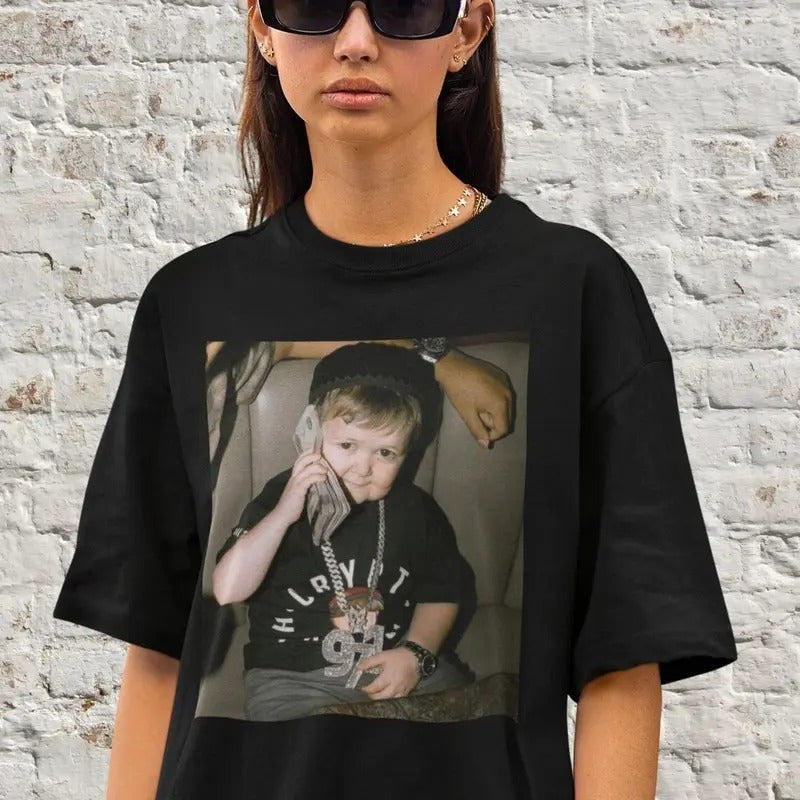 Funny Meme TShirt, Hasbulla Magomedov Money Phone, Hasbulla Shirt, Mini Khabib Meme, Apparel Viral Tee, Funny Tee Shirt, Joke Gift Shirt