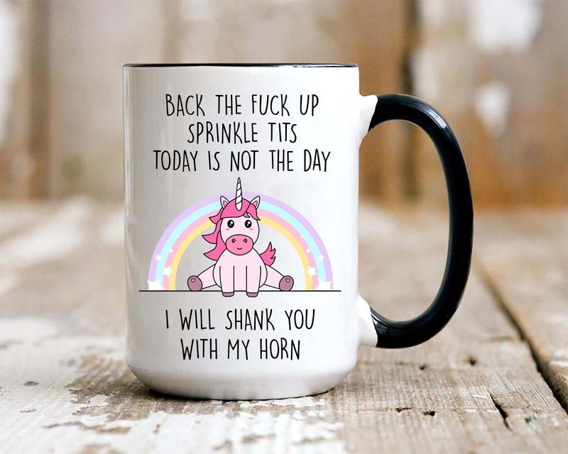 Funny Unicorn Mug, Funny Coffee Mug, Rainbow Mug, Funny Women Mug Gifts, Sarcastic Mug, Novelty Coffee Mug, 11 15oz Ceramic Cup, Gifts For Her, Gifts For Christmas Birthday Mothers Day Anniversary Thanksgiving Drinkware Printed