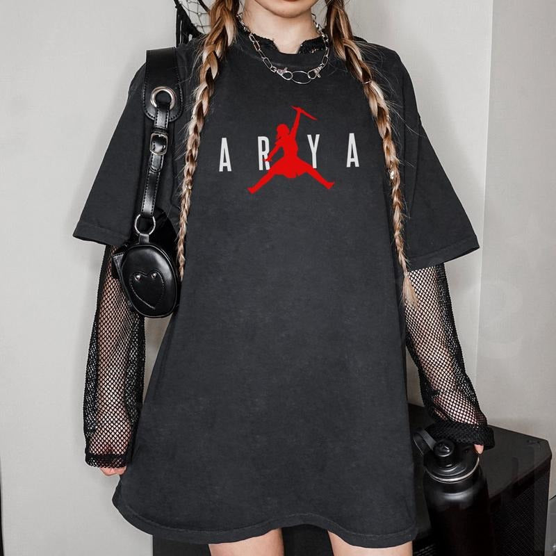 Game Of Thrones Air Arya Shirt Arya Stark Game Of Thrones Shirt Got Movie Shirt