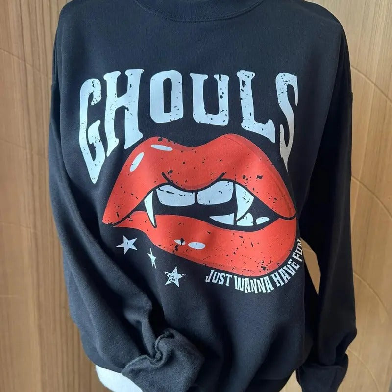 Ghouls Just Wanna Have Fun Halloween Sweatshirt - Unisex Fit