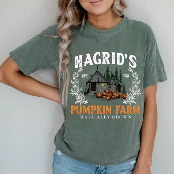 Giftifymama Hagrid's Pumpkin Farm Nursing T-shirt