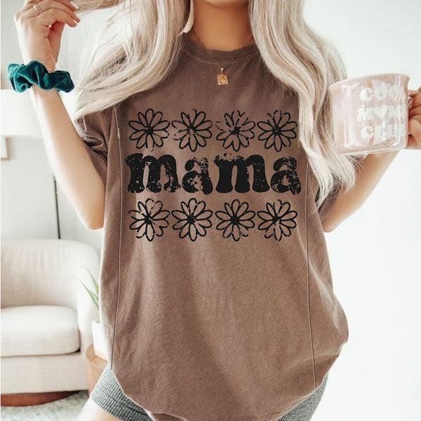Giftifymama Mama Daisies Nursing T-shirt