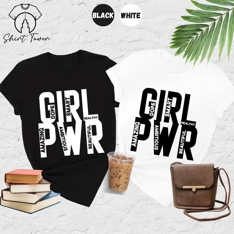 Girl Power Shirt, Girls Rule The World, Feminist Shirt, Womens Day Gift, Strong Woman Shirt, Woman Up Shirt, Boss Lady Shirt, Feminism Tee