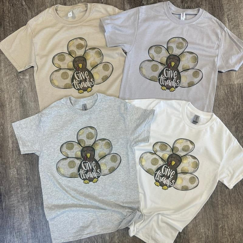 Give Thanks Turkey Tee