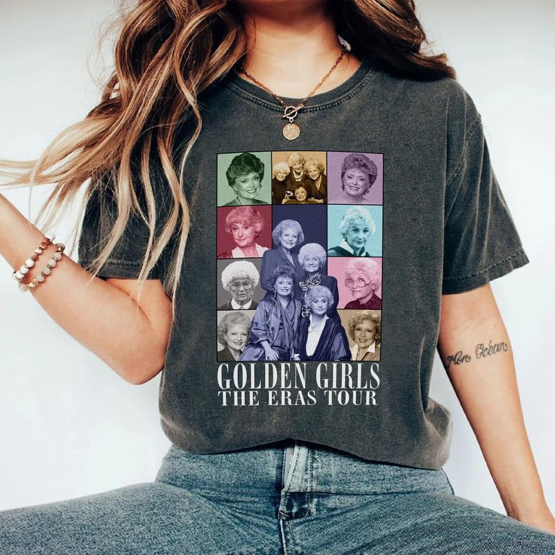 Golden Girls The Eras Tour Shirt Blanche Devereaux Sophia Petrillo Dorothy Zbornak T Shirt Golden Girls Sitcom Shirt
