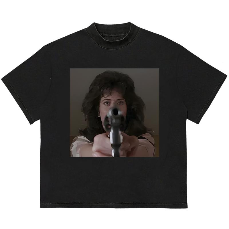 Goodfellas Karen Gun T-Shirt Street Style Recycled Cotton Graphic Ultimate Gift for Fans