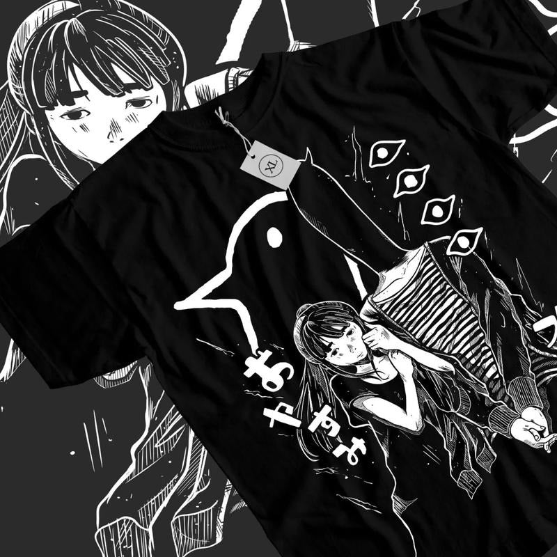 Goodnight Punpun Manga T-Shirt & Sweatshirt, Fearless Aiko Tanaka Graphic Tee, Anime Manga Lover Gifts Ball Cotton