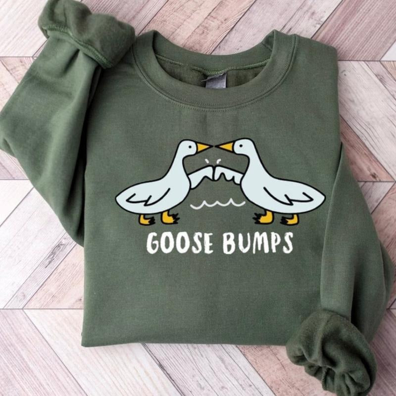 Goose T-shirt, Goose Bumps, Funny Shirt, Funny Unisex Shirt, Goose Bumps Tshirt, Goose Bumps.Funny Tee/s Shirt, Silly Tshirt Go to Settings to activate Window