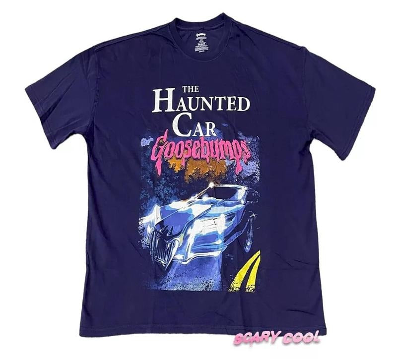Goosebumps Shirt, The Haunted Car Tshirt, Goosebumps Shirt, RLStine Shirt, Halloween Shirt, Movies Shirt