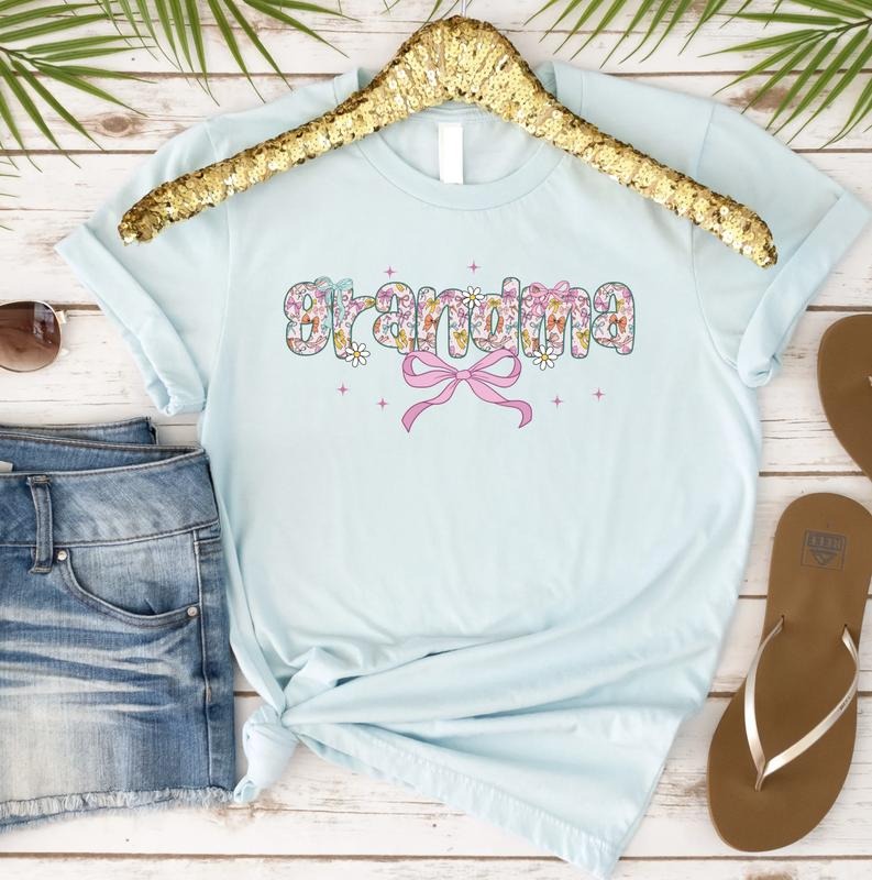 Grandma with Bows T-shirt