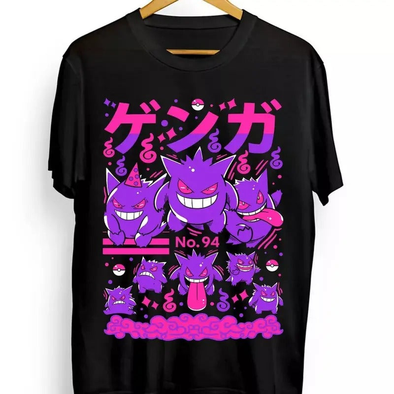 Graphic Shirt Anime Manga Otaku T-Shirt Anime Manga Shirt Tee