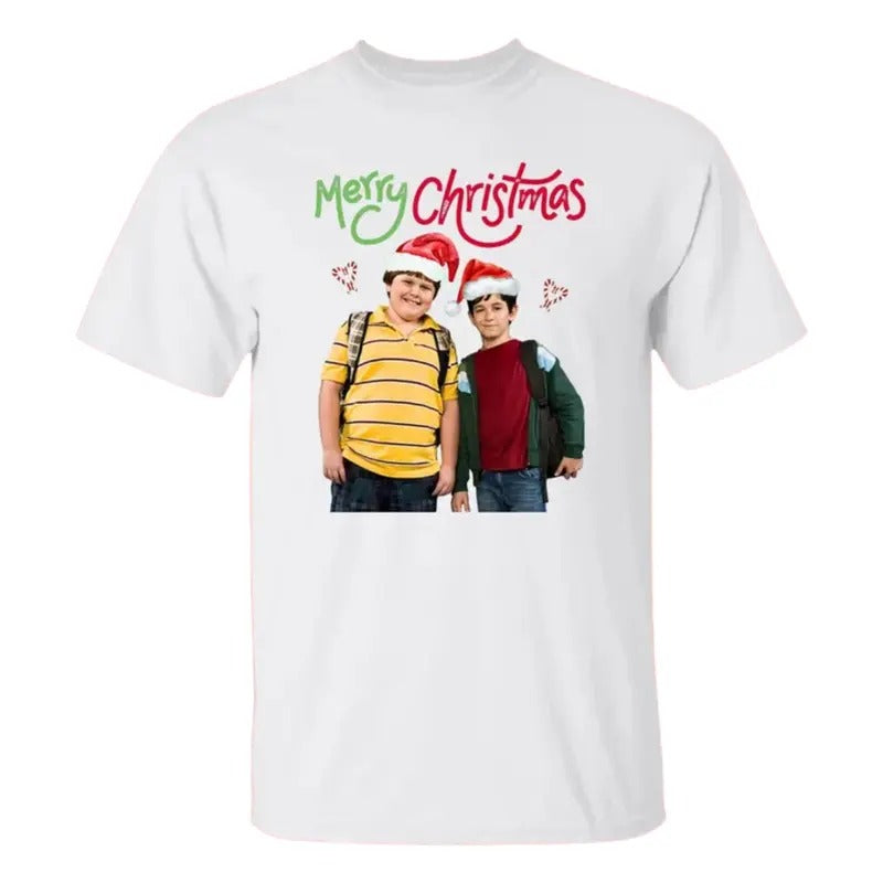 Greg And Rowley Merry Xmas T-Shirt, Best Friend Gifts, Bestie Gift, Gift For Best Friends, Gift for him for her Top menswear