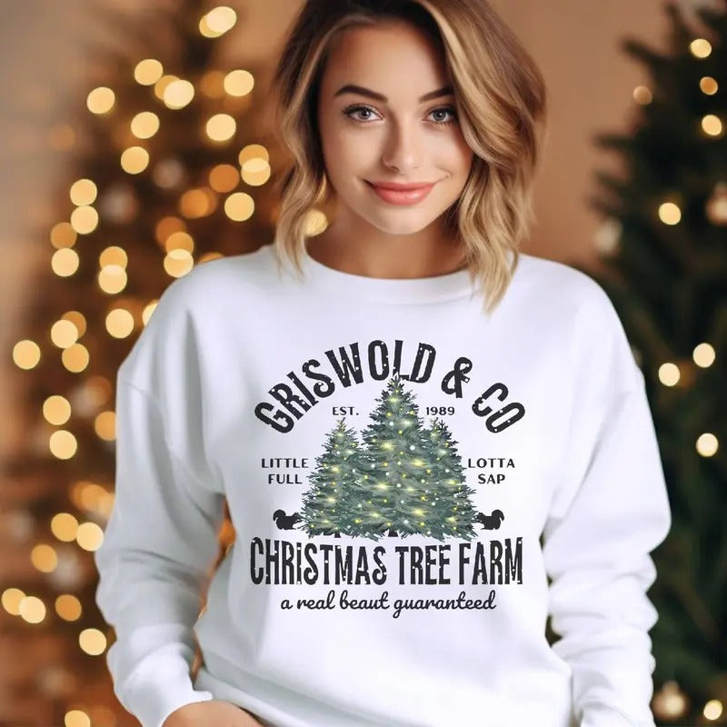 Griswold And Co Christmas Tree Farm 1989 Shirt, A Real Beaut Guaranteed Shirt, Vintage Christmas Movies Shirt, Christmas Holiday Vacation Shirt