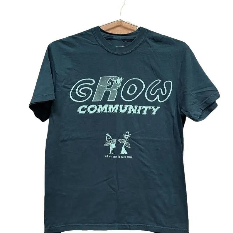 Grow Community T-shirt_Cotton T-Shirt, Perfect Tee, Gifts For Boyfriend and Girlfriend T-Shirt