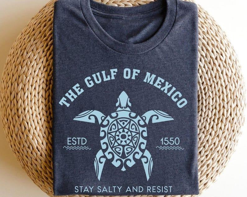 Gulf of Mexico Stay Salty Resistance Shirt, Resist Shirts, Democrat T-Shirt, Democrat Gift, For Men, For WOmen