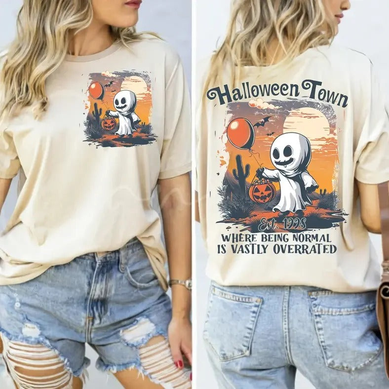 Halloweentown 1998 Sweatshirt, Retro Halloween Sweatshirt, Halloween Shirt Sweatshirts, Trendy Halloween Sweatshirt, Halloween Pumpkin Sweatshirt, Fall Sweatshirt, Full Color, Classic Fashion, Tee Print