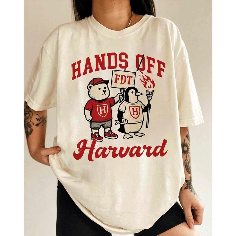 Hands Off Harvard t Shirt, Steve Kerr Harvard Sweatshirt, hoodie Hand Off Protest Shirt, Fdt Shirt, Political Shirt, Anti Trum Shirt
