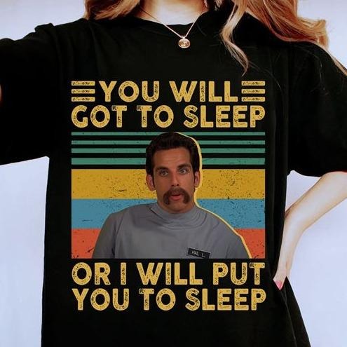 Happy Gilmore Movie Shirt Adam Sandler Shirt You Will Got To Sleep or I Will Put You To Sleep Shirt