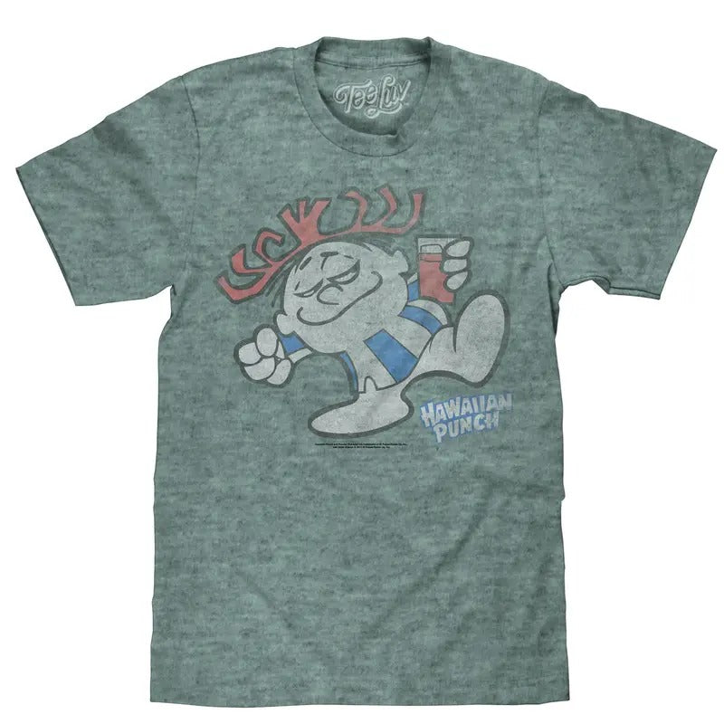 Hawaiian Punch Big & Tall T-Shirt - Teal graphic tee
