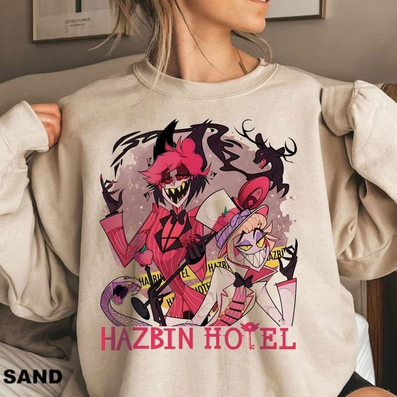 Hazbin Hotel Alastor - Lucifer Hazbin Hotel Characters Sweatshirts