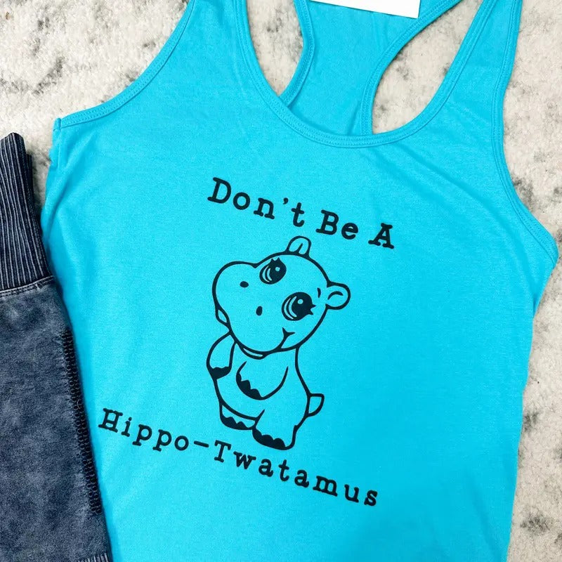 Hippo Graphic Tank