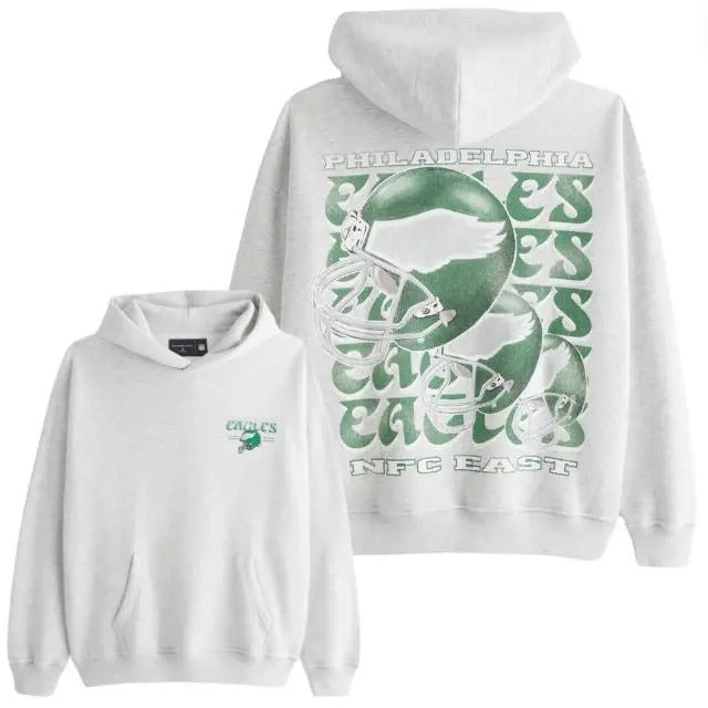 Hoodie Vintage Philadephias Football Hoodie Eagles T-Shirt/Hoodie Vintage for Men and Women, Unisex Workwear Tee - Casual, Menswear