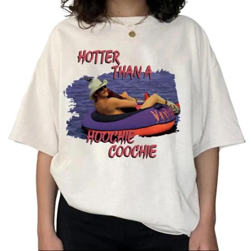 Hotter Than A Hoochie Coochie Shirt, Alan Jackson Shirt, Hoochie Mama Shirt, Retro Vintage Hoochie Coochie