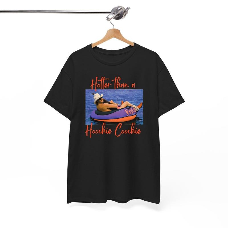 Hotter Than A Hoochie Coochie Tshirt, Womens Summer Vacation Tshirt, 90s Country Music Trendy Summer Tee, Women Concert, Gift Music Lover Shirt, Vintage tee