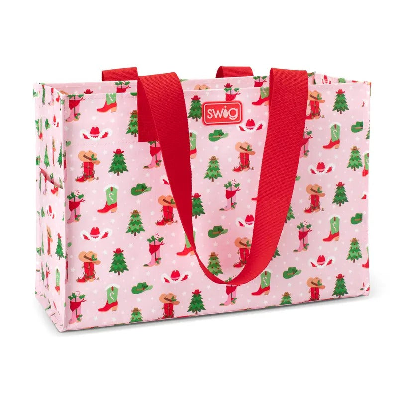 Howdy Holidays Reusable Bag