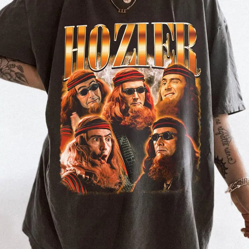 Hozier Crowley Shirt, Hozier Music Shirt, No Grave Can Hold My Body Down, Hozier In A Week Shirt, Hozier Unisex Gift, Gift for Fan, Gift for men and women