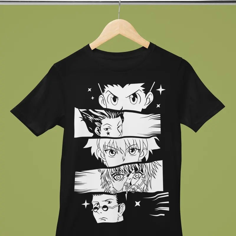 Hunter Anime Shirt | Anime Shirt | Anime Vintage Shirt | Japanese Anime | Anime Lover Shirt | Anime Manga Shirt | Unisex Shirt | Fire Style