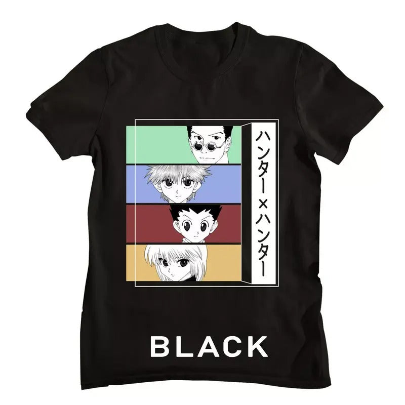 Hunter X Hunter Gon Killua shirt Anime Manga,new Unisex T-Shirt Size S to 5XL